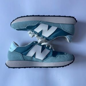Womens New Balance 237 Trainers Turquoise Blue Size 9.5